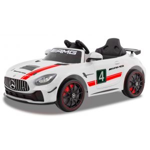 Mercedes Elektro Kinderauto GT4 weiß