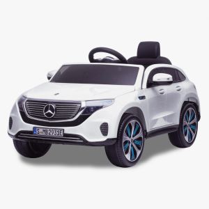 Mercedes Elektrischer Kinderauto EQC Weiß Sale BerghoffTOYS