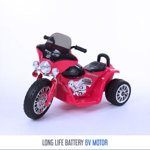Kijana Elektrischer Kids Motorcycle Wheely Rot Kijana Elektro Kinderauto Elektro Kinderauto