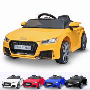 Audi Elektrischer Kinderauto tt Rs gelb Alle producten BerghoffTOYS