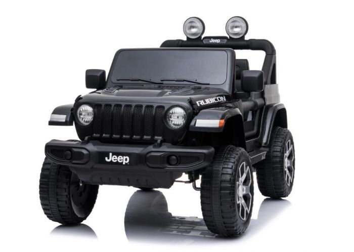 Jeep Kinderauto Wrangler schwarz