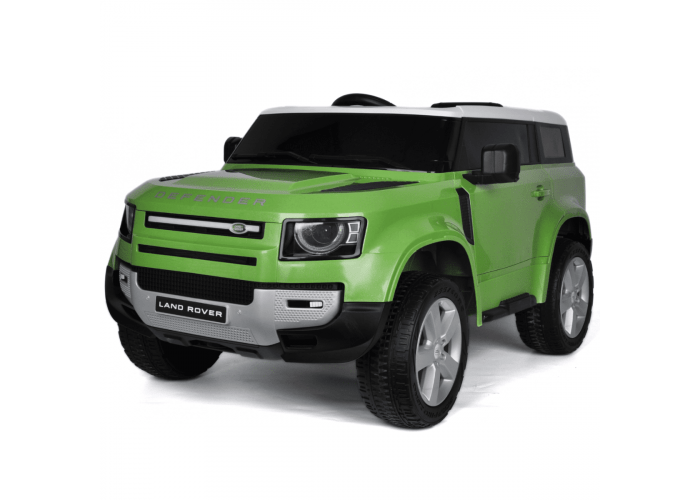 Land Rover Defender Elektrische Kinderauto 12V - Groen