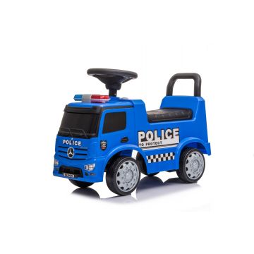 Mercedes Antos Polizei Rutschauto mit Sirenen - Blau