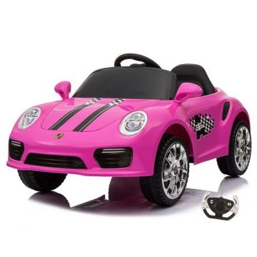 Kijana elektrisches Kinderauto Porsche Stil rosa