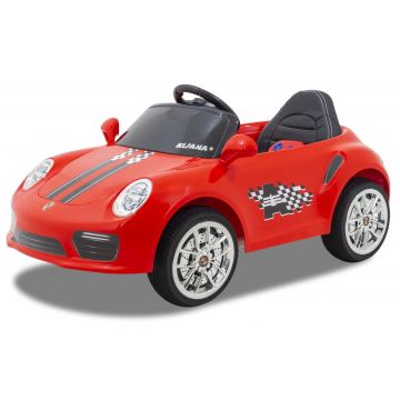 Kijana elektrisches Kinderauto Porsche Stil rot