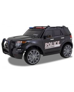 Kijana Polizei Jeep Elektro Kinderauto Ford-Stil schwarz