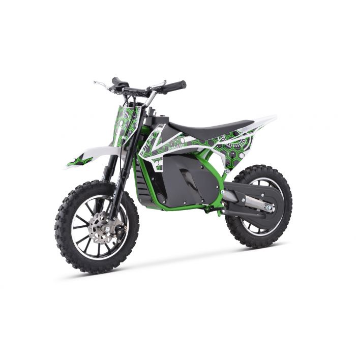 Kijana Outlaw Dirt Bike 500W 9.0AH grün Alle producten Autovoorkinderen