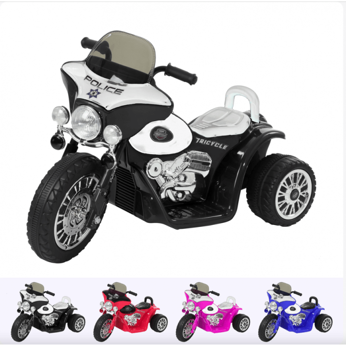Elektrischer Kids Motor 'Wheely' Schwarz Alle producten BerghoffTOYS
